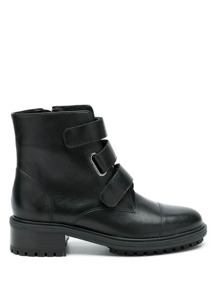  Studio Chofakian Milestone Leather Combat Boots - Black 