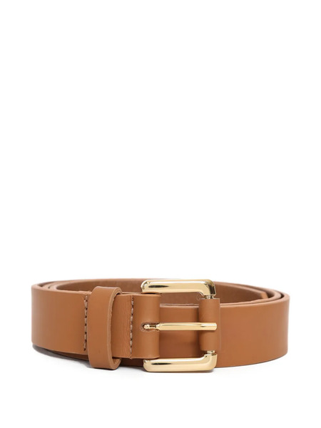  Studio Chofakian Strata Leather Belt - Brown 