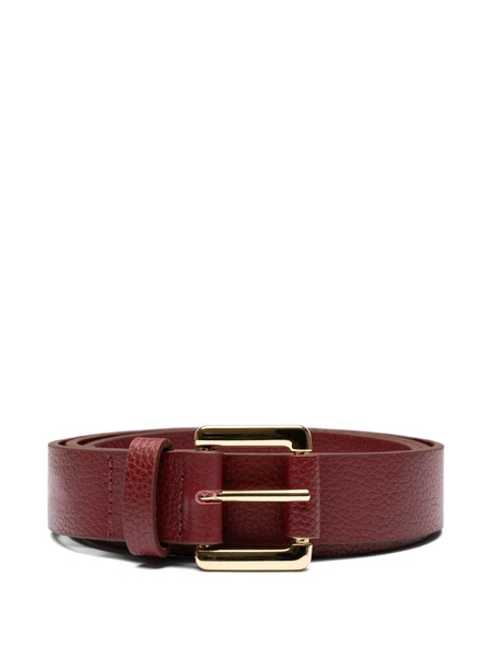  Studio Chofakian Strata Leather Belt - Red 