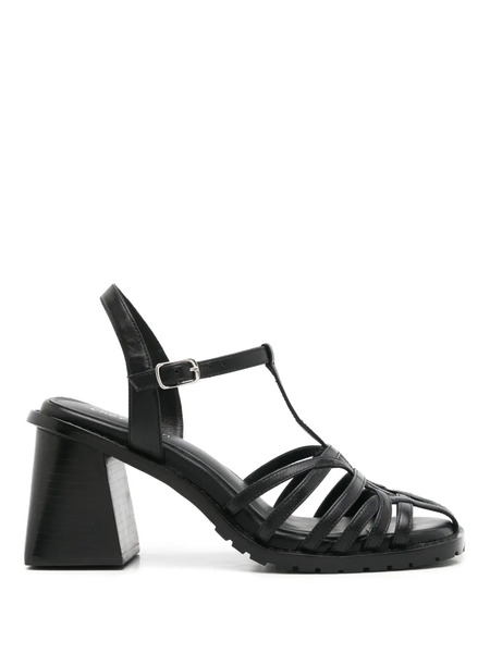  Studio Chofakian Studio 132 Leather Sandals - Black 