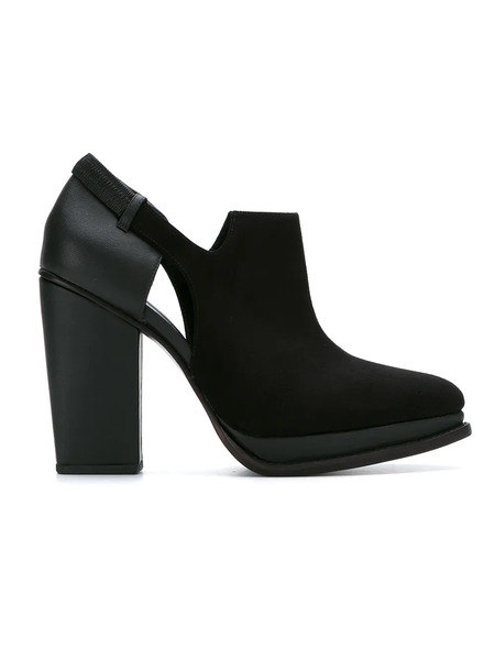  Studio Chofakian Suede Ankle Boots - Black 