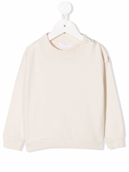  Studio Clay Oversized Organic Cotton Sweatshirt - Neutrals 