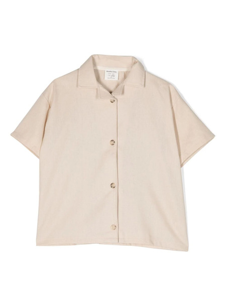  Studio Clay Short-sleeve Buttoned Shirt - Neutrals 