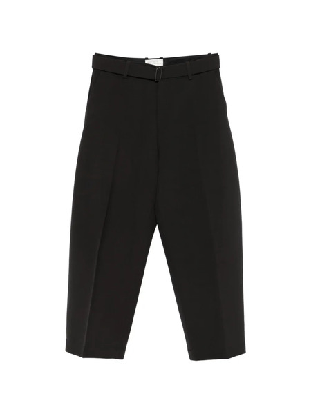  Studio Nicholson Belted Trousers - Black 