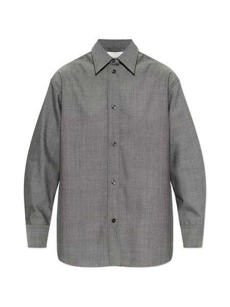  Studio Nicholson Button Rouen Shirt - Grey 