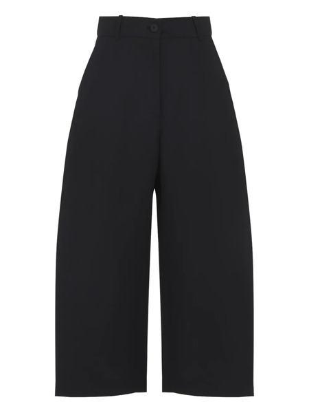  Studio Nicholson Buttoned High-waisted Trousers - Black 