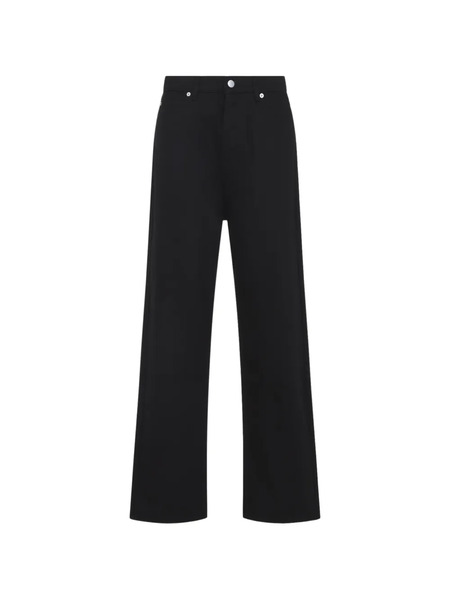  Studio Nicholson Buttoned Wide-leg Jeans - Black 