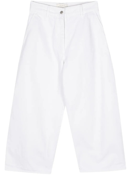  Studio Nicholson Chalco Mid-rise Wide-leg Jeans - White 