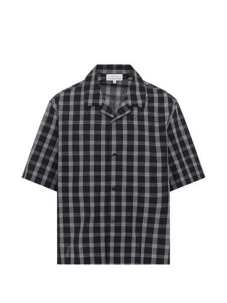  Studio Nicholson Checked Shirt - Black 