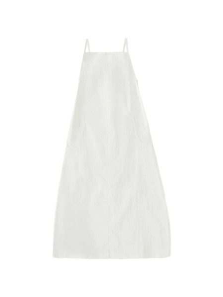  Studio Nicholson Chrono Tie Shoulder A-line Dress - Grey 