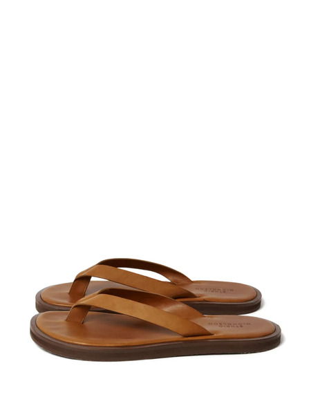  Studio Nicholson Curren Smooth Leather Sandals - Brown 