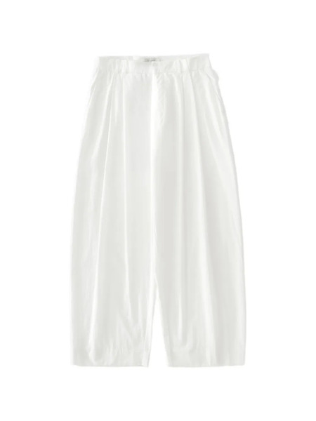  Studio Nicholson Double Pleat Trousers - White 