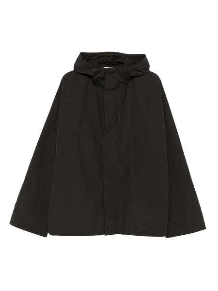  Studio Nicholson Hooded Windbreaker Jacket - Brown 