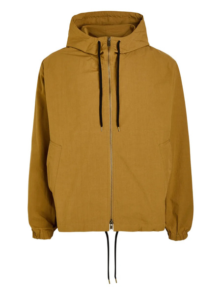  Studio Nicholson Hooded Zip-up Jacket - Brown 