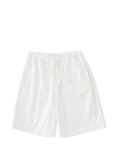  Studio Nicholson Ikaria Flap-pocket Drawstring Shorts - Neutrals 