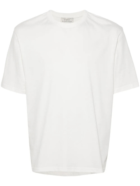  Studio Nicholson Jersey Short-sleeve T-shirt - White 