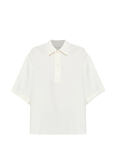  Studio Nicholson Lemmer Polo Shirt - Neutrals 