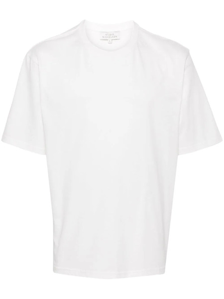  Studio Nicholson Logo-print T-shirt - White 