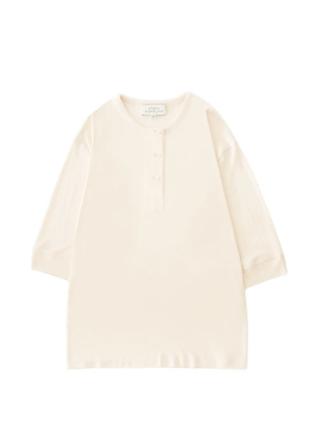  Studio Nicholson Lorem Three-quarter-sleeves Blouse - Neutrals 