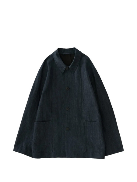  Studio Nicholson Nopi Patch Pocket Jacket - Blue 