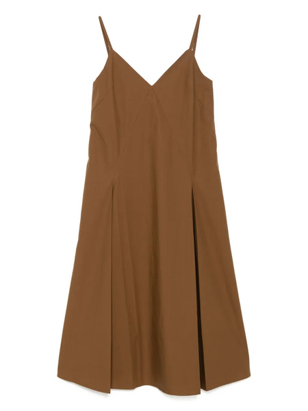  Studio Nicholson Oma Midi Dress - Brown 