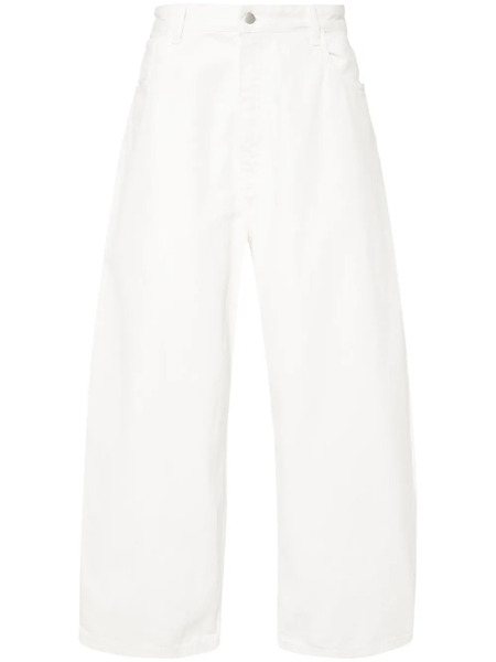  Studio Nicholson Paolo Wide-leg Jeans - White 