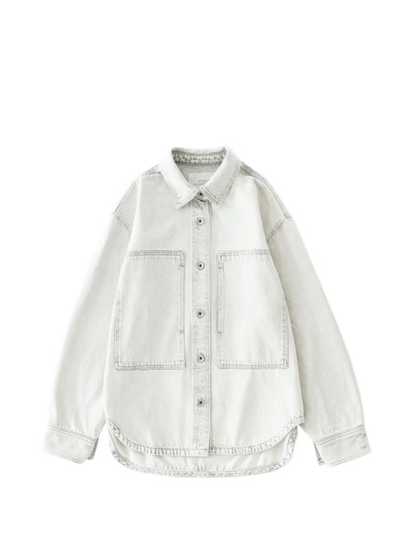  Studio Nicholson Paso Patch Pockets Shirt - Blue 