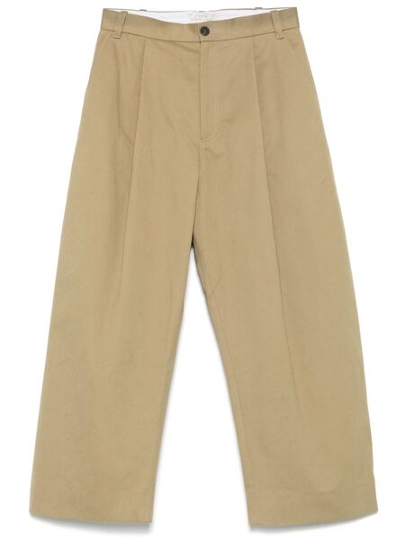  Studio Nicholson Pleat-detail Trousers - Neutrals 