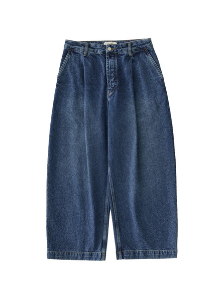  Studio Nicholson Puch Pleat Jeans - Blue 
