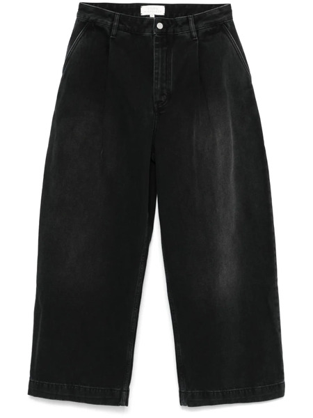 Studio Nicholson Puch Pleated Jeans - Black 