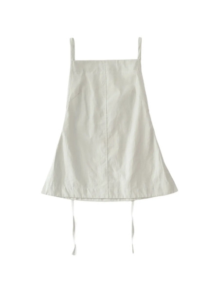  Studio Nicholson Raddle Slender Strap Side Vent Top - Grey 