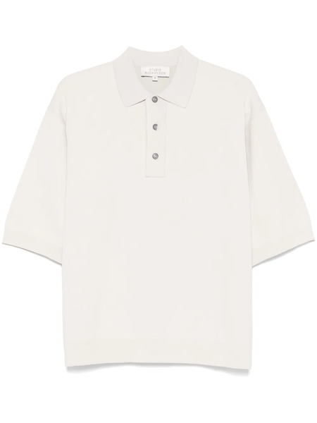 Studio Nicholson Rico Polo Shirt - Neutrals 