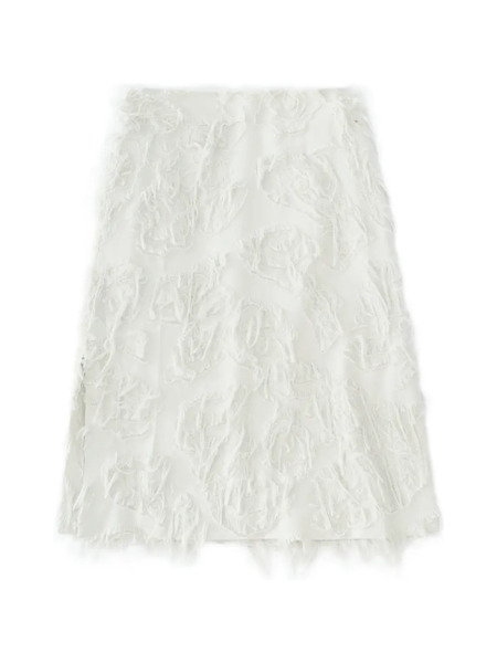  Studio Nicholson Roeper Midi Skirt - White 