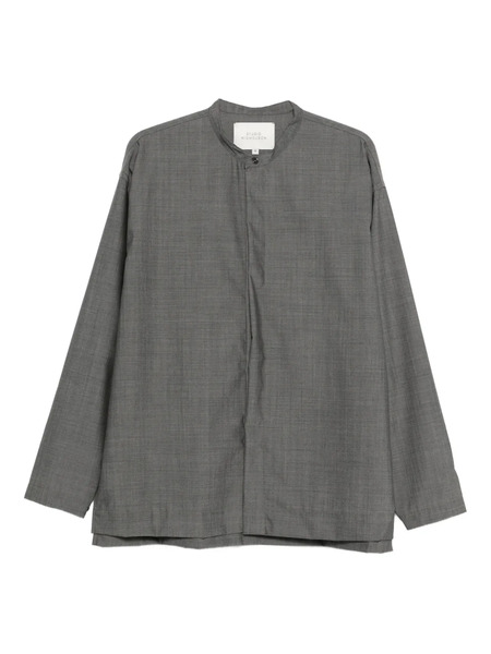  Studio Nicholson Round-neck Shirt - Grey 