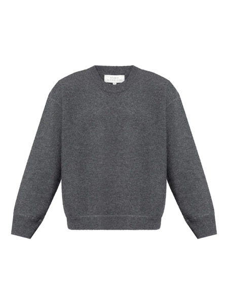  Studio Nicholson Round-neck Wool Sweater - Grey 