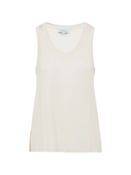  Studio Nicholson Scoop-neck Tank Top - Neutrals 