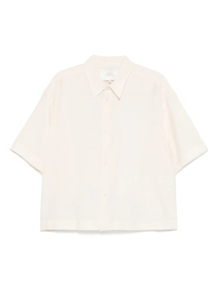  Studio Nicholson Short-sleeve Shirt - Neutrals 