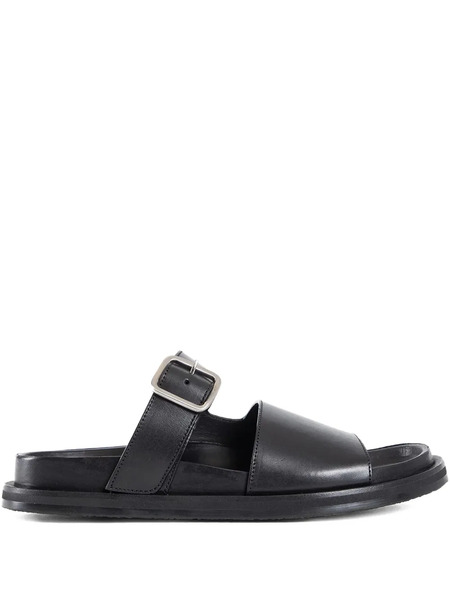  Studio Nicholson Sole Leather Sandals - Black 