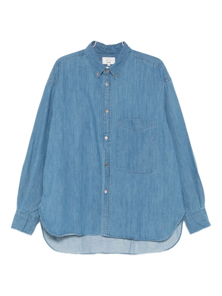  Studio Nicholson X Beams Plus Oxford Shirt - Blue 