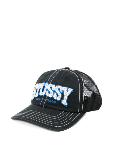  Stüssy Contrast-stitching Cap - Black 
