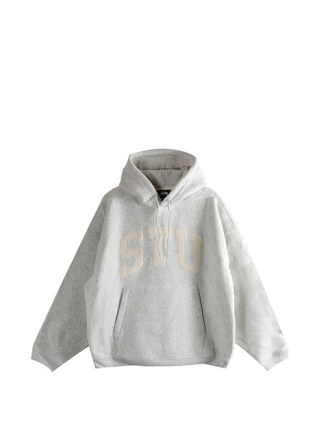  Stüssy Logo Hoodie - Grey 
