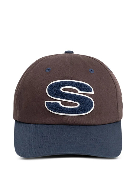  Stüssy Low Profile Chenille Snapback Baseball Hat - Brown 