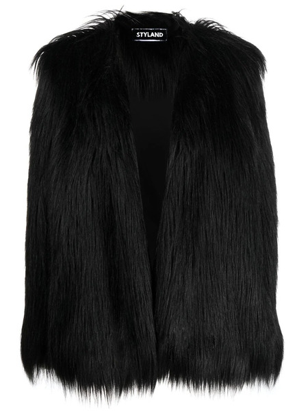  Styland Faux-fur Jacket - Black 