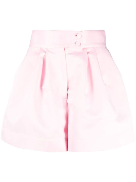  Styland Satin-finish Mini Shorts - Pink 