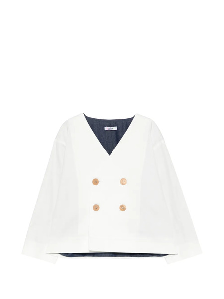 Suenos Kidswear Double-breasted Blazer - White 