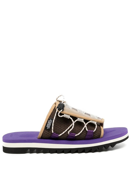  Suicoke Dao-2 Drawstring-strap Sandals - Purple 