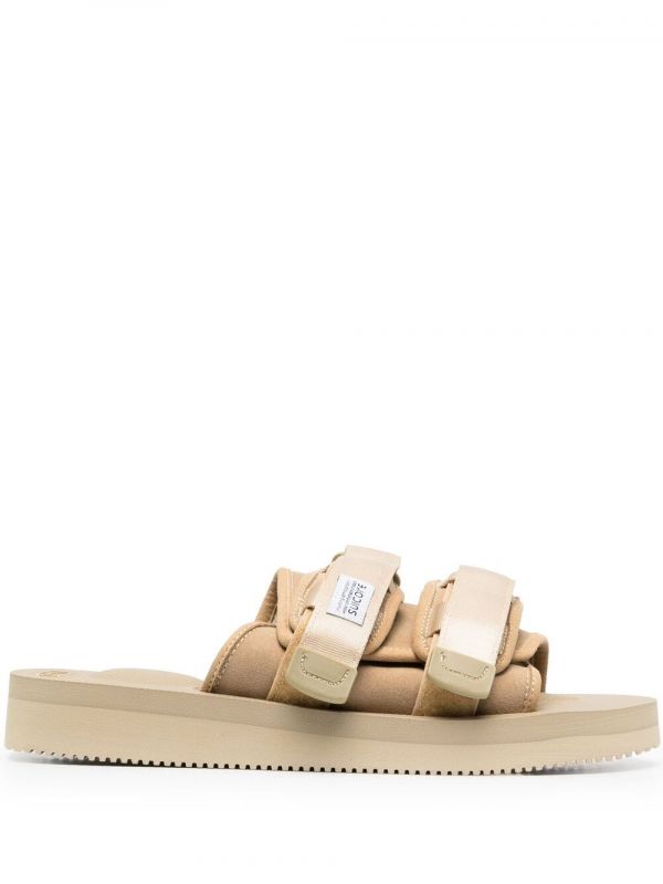  Suicoke Front Touch-strap Sandals - Neutrals 