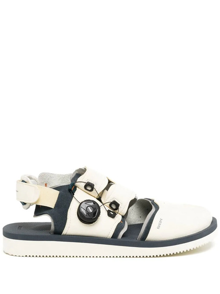  Suicoke Haku-ab Split-toe Mules - White 