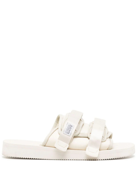  Suicoke Moto-cab Logo-patch Slides - Neutrals 