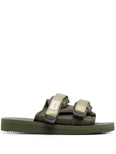  Suicoke Moto-cab Touch-strap Sandals - Green 